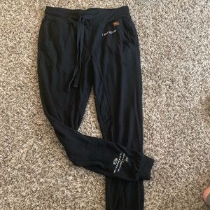 Peace Love World Joggers